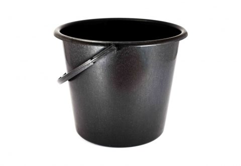 Ведро пластиковое 5л черное (хозяйственное, строительное) IMG